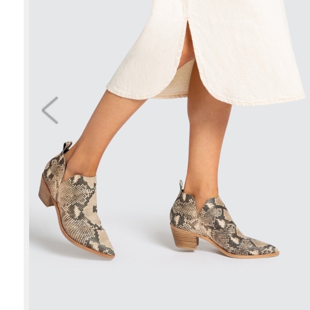 Dolce Vita Sonni Snake booties - 6.5